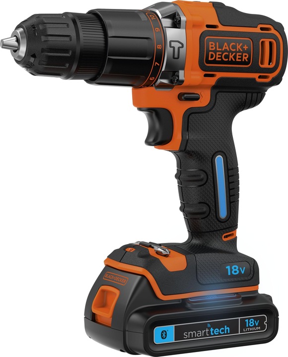 Actual product image Black & Decker Battery Impact Drill Smart Tech (Rechargeable battery operated)