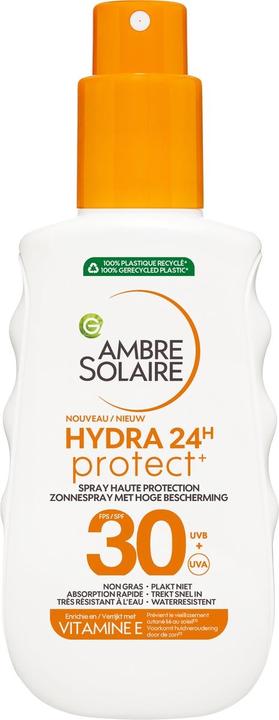 Actual product image Garnier Ambre Solaire Hydra 24 Moisturizing Milk Spf 30 (Suntan lotion, SPF 30)