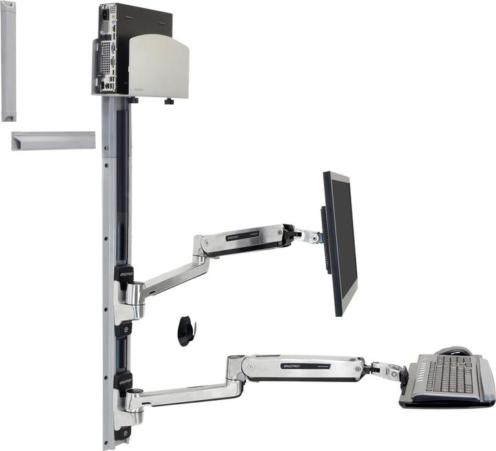 Image du produit Ergotron LX Sit Stand Système de montage mural (Mur, 42", 11.30 kg)