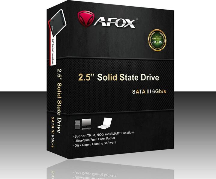 Produktbild AFOX SSD 256GB INTEL QLC 560 MB/S (256 GB, 2.5")