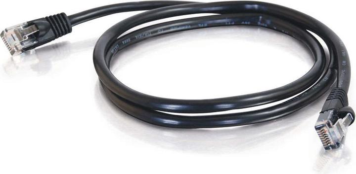 Actual product image C2G Cable / 7 m Mlded/Btd Black CAT5E PVC UT (U/UTP, CAT5e, 7 m)