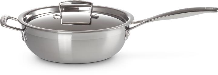 Image du produit Le Creuset Sauté à la poêle (24 cm, Poêle à frire, Acier inoxydable)