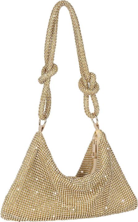 Produktbild Only-Bags.Store Abendtasche Kupplung Umhängetasche kleine Pailletten Handtasche Umhängetasche Kettentasche für