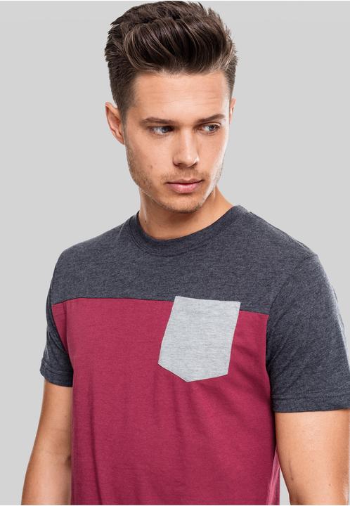 Produktbild Urban Classics 3-Tone Pocket Tee (M)