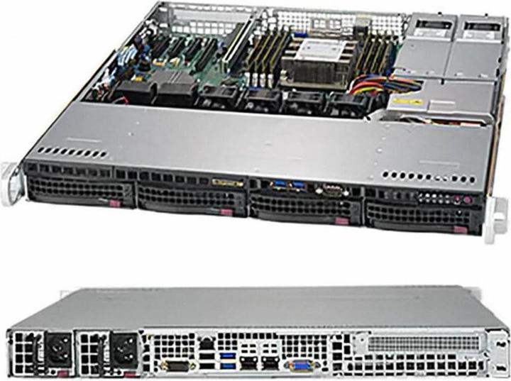 Supermicro 1U CHASSIS 4X3.5HS SAS3/SATA3