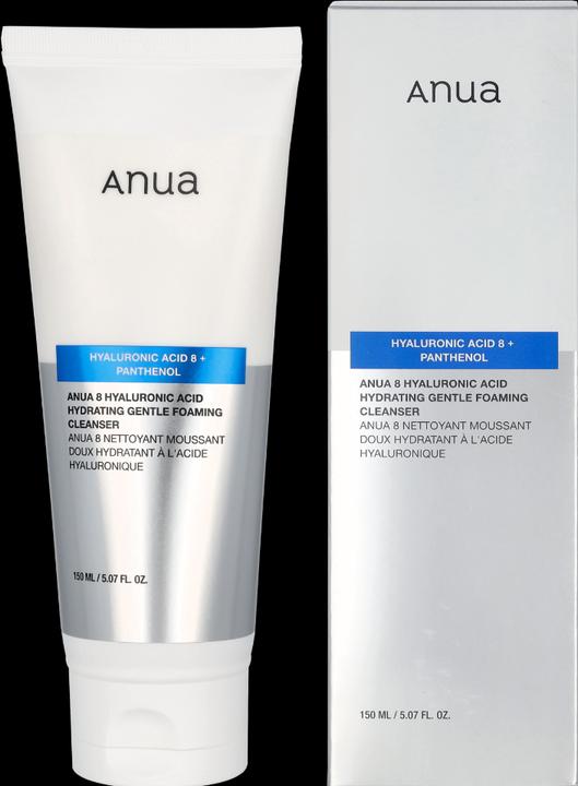 Produktbild Anua - 8 Hyaluronic Acid Hydrating Gentle Foaming Cleanser - 150 ml (Reinigungsschaum, 150 ml)