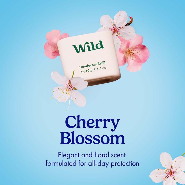 Actual product image Wild Refillable - Cherry blossom (Stick, 40 g)