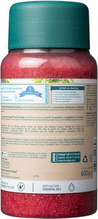 Produktbild Kneipp Muskelentspannendes Badesalz Wacholderkristalle für Körperentspannung 600g (Badesalz)