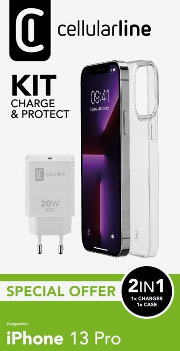 Produktbild Cellularline Starter Kit (Apple iPhone 13 Pro)