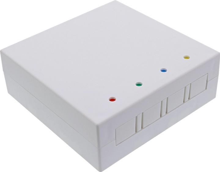 Produktbild InLine FTTH Leerbox für bis zu 4x LC Duplex / 4x SC Simplex (Spleissbox)