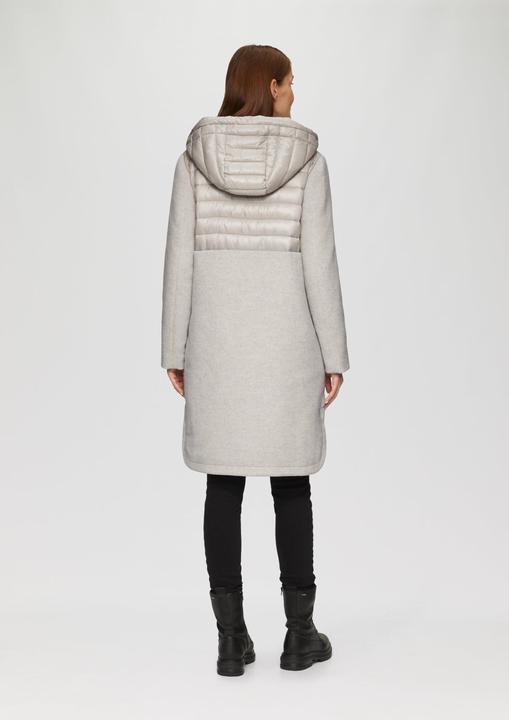 Actual product image S.Oliver Outdoor-Mantel Parka im Fabricmix