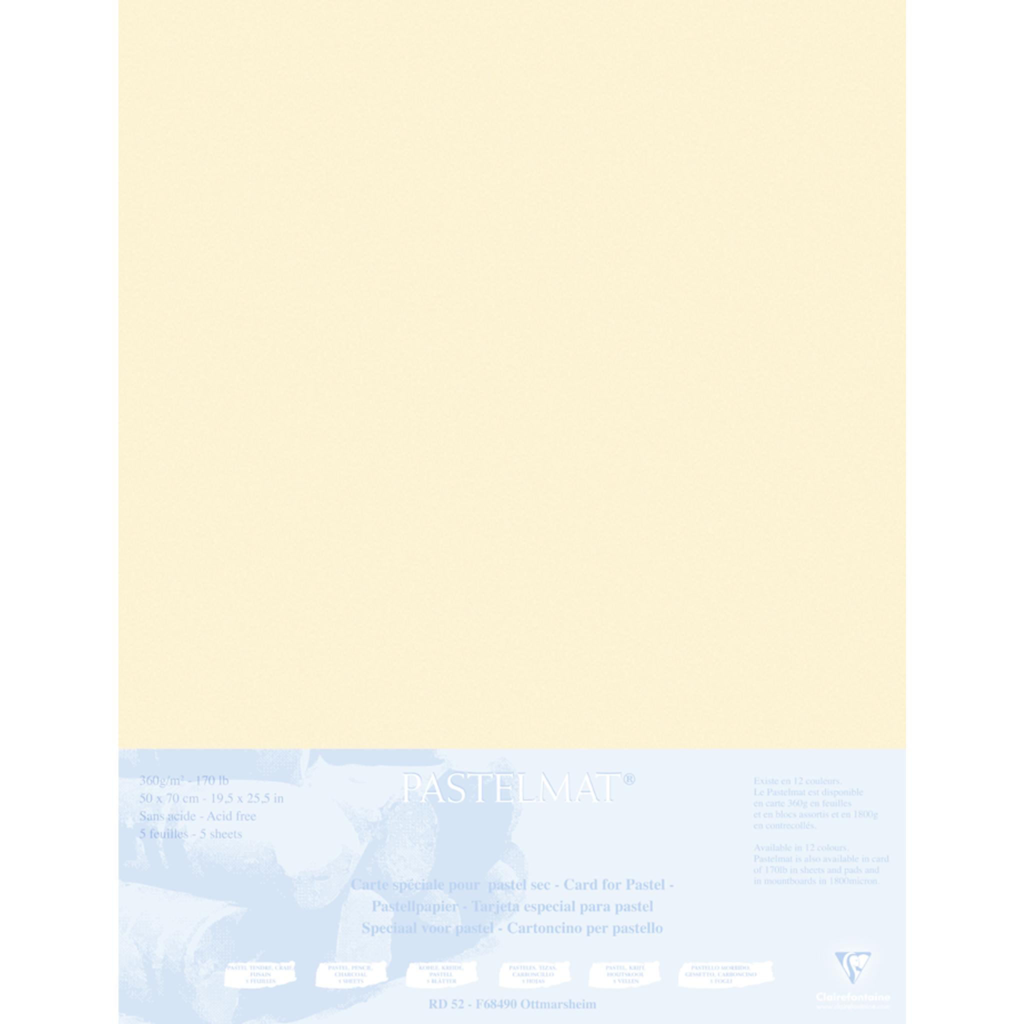 Clairefontaine, Bastelpapier, Trockene Techniken (1800 g/m², 5 x)