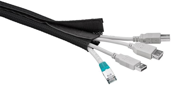 Immagine prodotto Goobay guaina flessibile per cavi con chiusura a velcro (Tubo cavi, 180 cm)