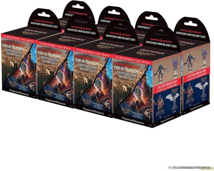 Produktbild Wizkids D&D Icons of the Realms: Adventures from Baldur's Gate Booster Brick (8)