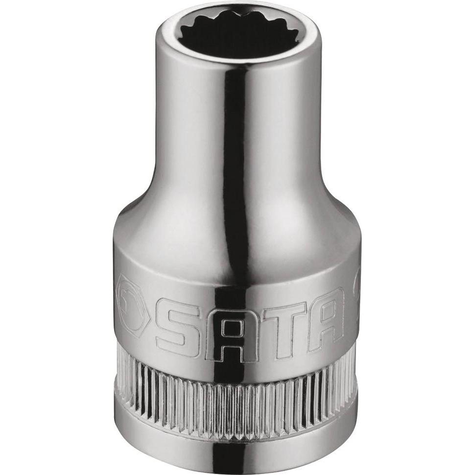 SATA, Steckschlüssel + Stecknuss, Steckschlüsseleinsatz, 12-kant, 22.0 mm (22 mm)