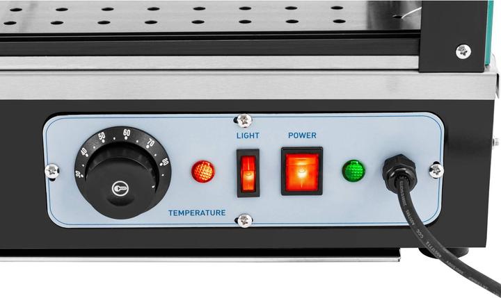 Produktbild Royal Catering Heisse Theke Warmhaltevitrine Warmhaltetheke 1600 W 3 Ablagegitter 150 L