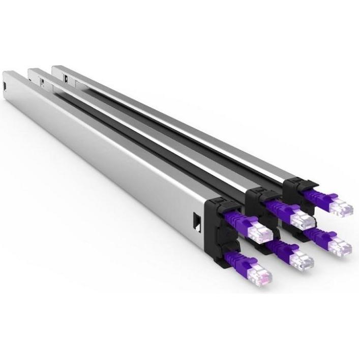 Thumbnail - PATCHBOX PLUS+, STP, 2.7 m, 3er-Set, Violett (U/UTP, CAT6, 2.70 m), Netzwerkkabel