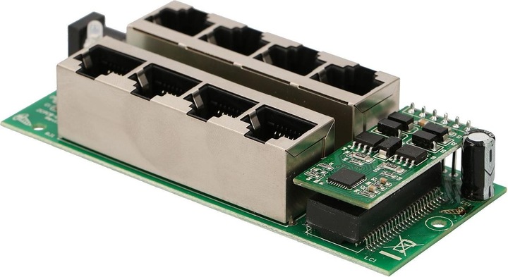 Actual product image Extralink ACTIVE POE INJECTOR 4 PORT GIGABIT 802.3AT/AF MODE A - - 4-Port Gigabit Ethernet (802.3af (PoE), 802.3at (PoE+))