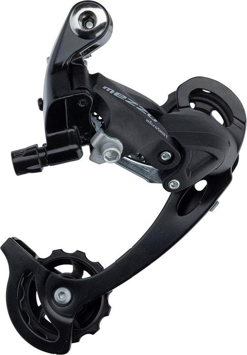 Actual product image Micro Shift microSHIFT | Mezzo M36 rear derailleur | 8 and 9 gears | Long cage | black (9-speed, 8-speed)