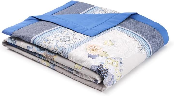 Actual product image Bassetti Bedspread Plaid HANAMI