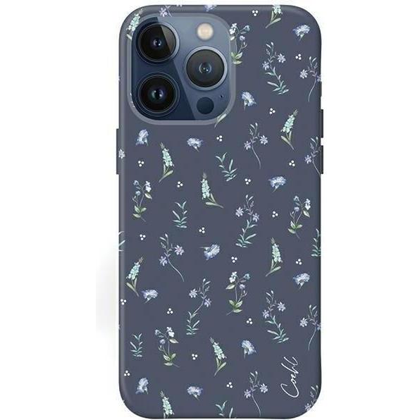 Uniq etui Coehl Prairie iPhone 15 Pro 6.1" granatowy/lavender blue (Apple iPhone 15 Pro), Smartphone Hülle, Blau