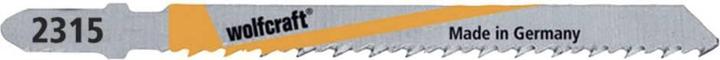 Produktbild wolfcraft 2 Stichsägeblätter HSS L=100mm T-Schaft