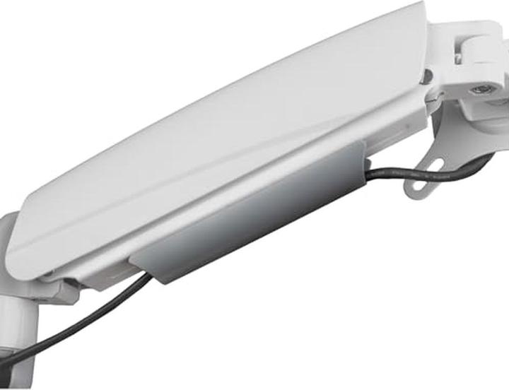 Produktbild Silverstone SST-ARM26W - Dual Monitor Arm with mechanical springs and plastic armor, adjustable, 180 (32", 9 kg)