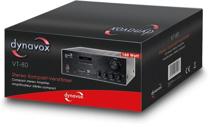 Actual product image Dynavox VT80 Stereo Compact Amplifier