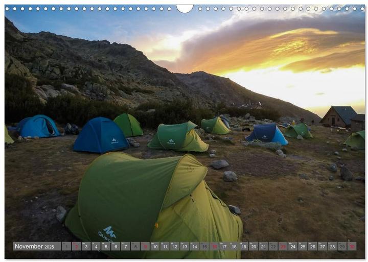 Produktbild Weitwandern auf Korsika GR 20 (Wandkalender 2025 DIN A3 quer), Monatskalender (A3)
