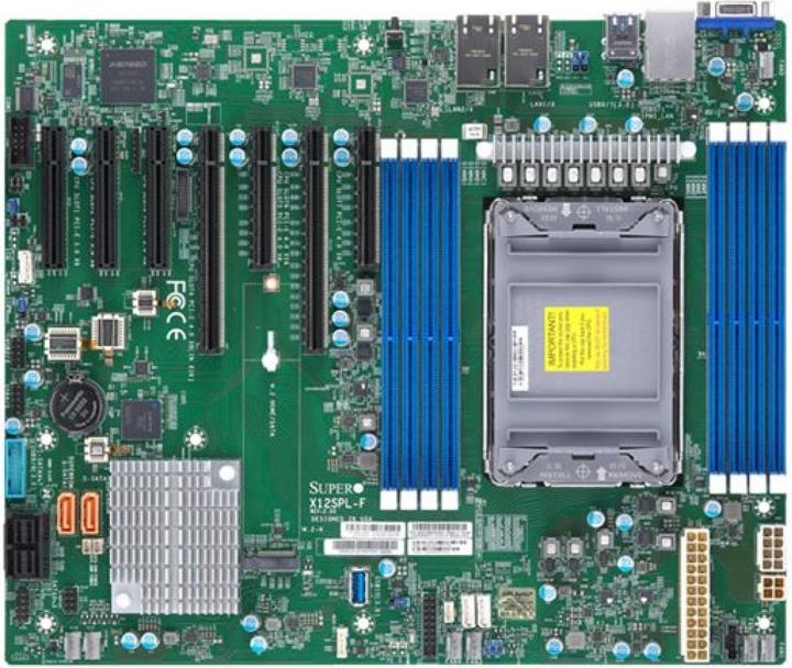 Produktbild Supermicro Mainboard X12SPL-F (Socket P, Intel C621, ATX)