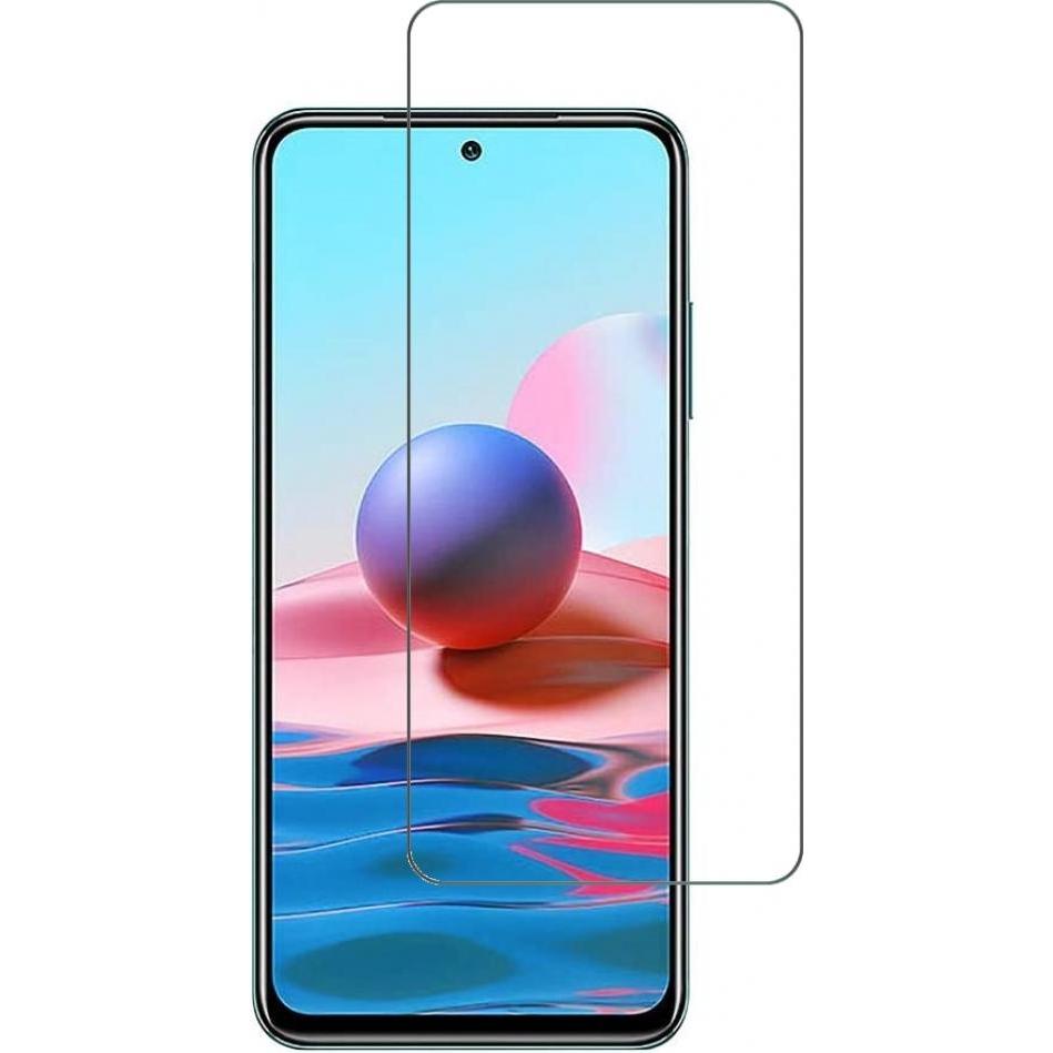 Screenguard Xiaomi Redmi Note 10 4G Panzerglas Schutzfolie Case Friendly Design (1 Stück, Xiaomi Redmi Note 10), Smartph...