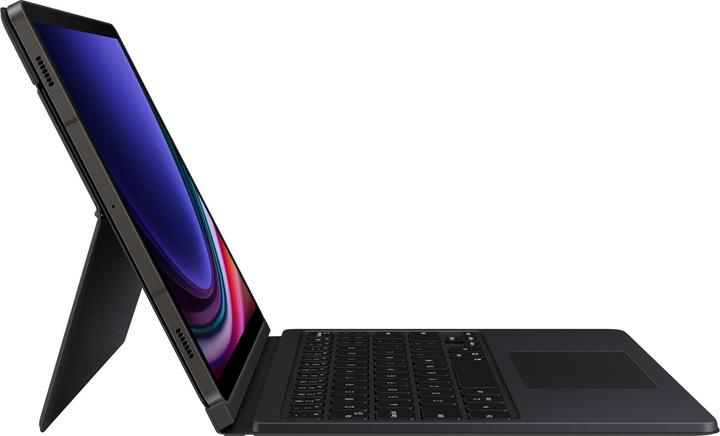 Actual product image Samsung Book Cover Keyboard for Galaxy Tab S9, Black (DE, Galaxy Tab S9, Galaxy Tab S9 FE)
