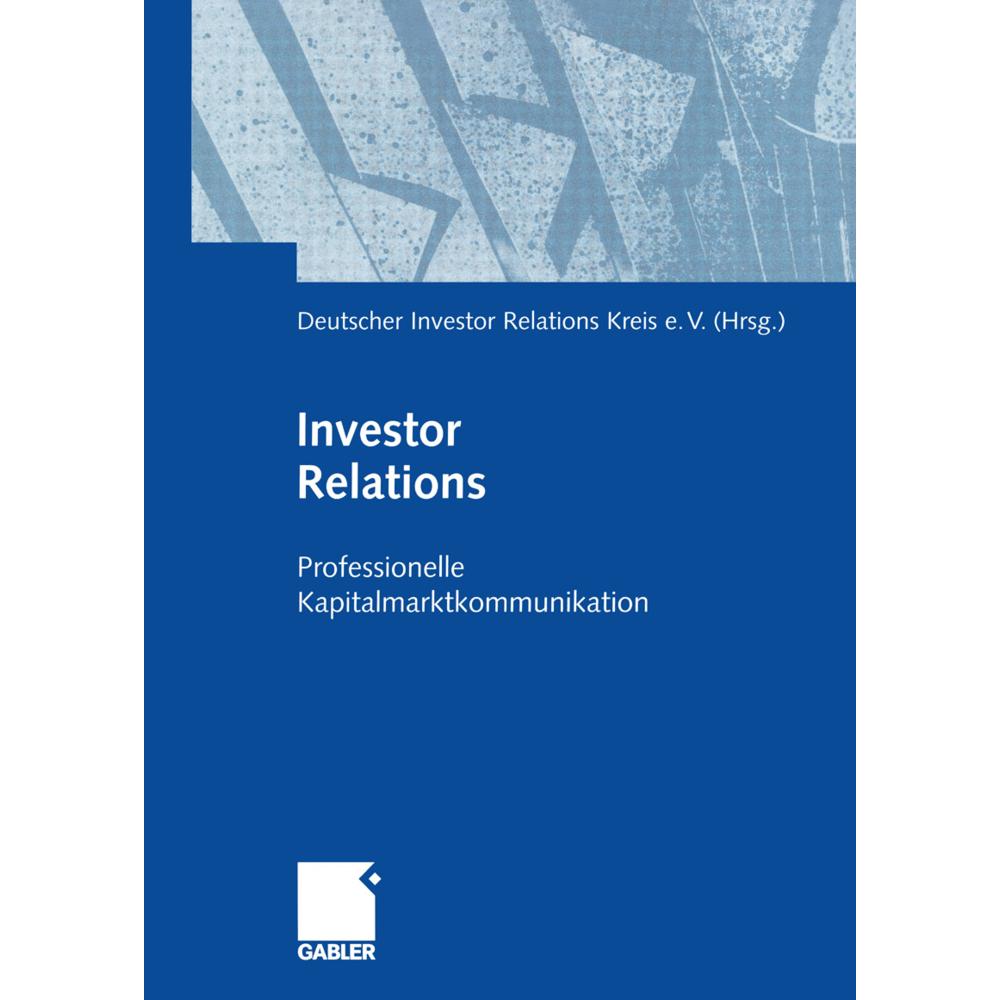 Investor Relations, Fachbücher