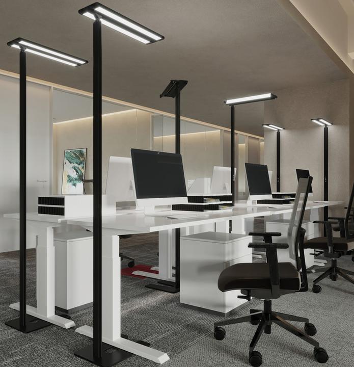 Produktbild Maul LED-Standleuchte MAULjuvis, dimmb., Bewegungs-/Lichtsensor (7200 lm)
