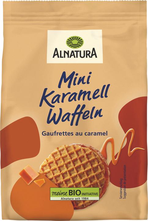 Alnatura Bio Waffeln Mini Karamell 150,0 g (1 Stk., 150 g)