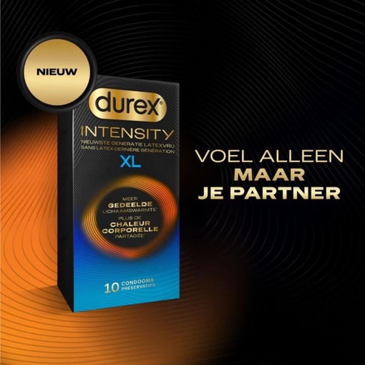 Actual product image Durex - Intensity XL Condoms - 10 pcs (10 pcs.)
