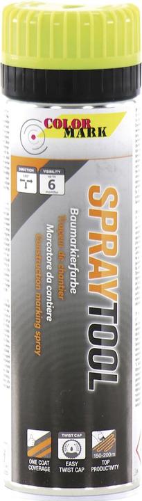 Dupli-Color Spraytool marking spray neon yellow spray paint colour spray for construction sites 500 ml