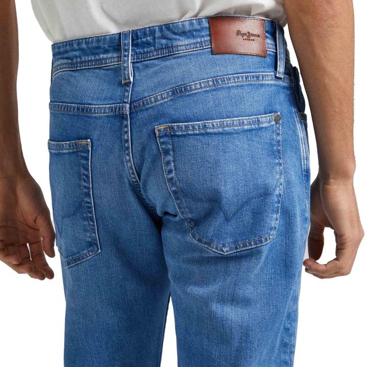 Actual product image Pepe Jeans Cash Straight Fit Medium Blue (W38/L32)