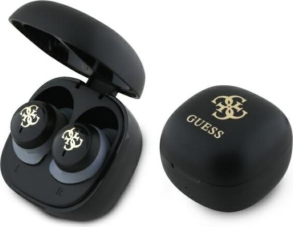 Immagine prodotto Guess 4G Logo Mini TWS Cuffie senza fili Bluetooth - Nero (24 h, Senza fili)