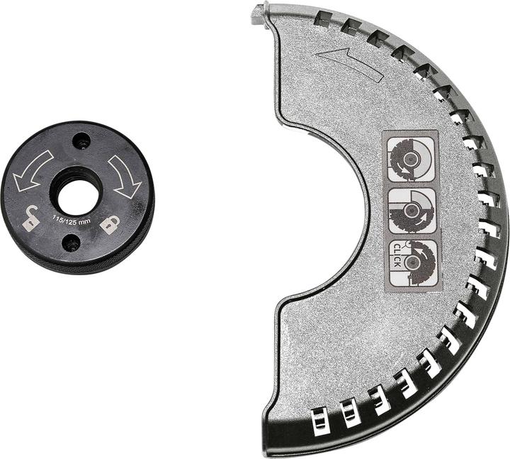 Productafbeelding Einhell TE-AG 18/115 Q Li Solo accu haakse slijper (115 mm)