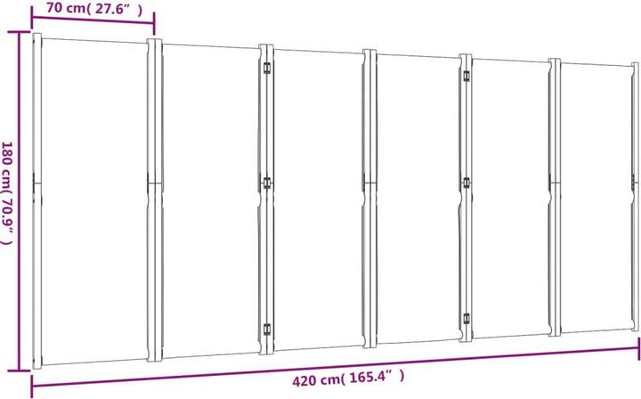 Immagine prodotto vidaXL Raumteiler