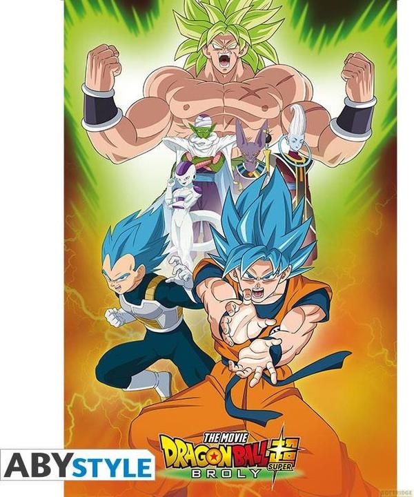 Image du produit ABYstyle DRAGON BALL BROLY - Affiche - Groupe 91.5x61 (91,5 x 61 cm)