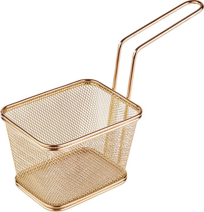 Produktbild Paderno Servierkorb Pommes Frites 13 cm x 10.5 cm, 1 Stück, Gold