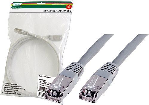 Produktbild Digitus CAT5e SF-UTP Patchk.,1m, Gelb (FTP, CAT5e, 1 m)