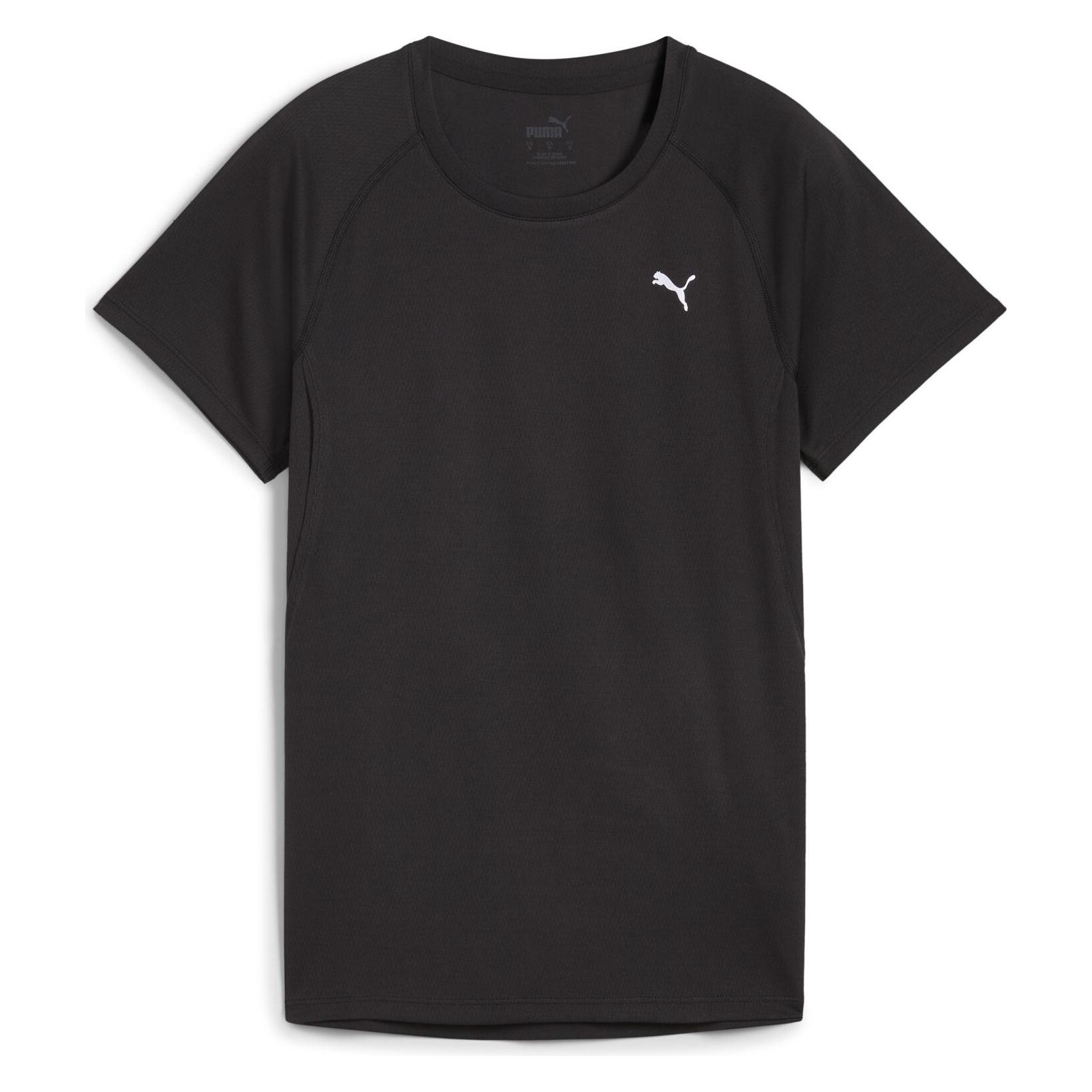 Puma, Damen, Sportshirt, W Run Velocity Tee (Poly) (M), Schwarz, M