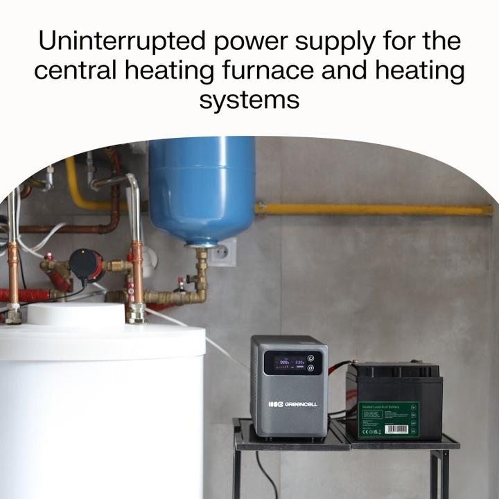 Produktbild GreenCell UPSLPPC1200 (2 VA, 1200 W, Line-Interaktiv USV)