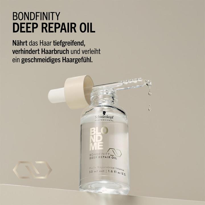 Actual product image Schwarzkopf Professional Blondme Bondfinity Deep Repair Öl (50 ml)