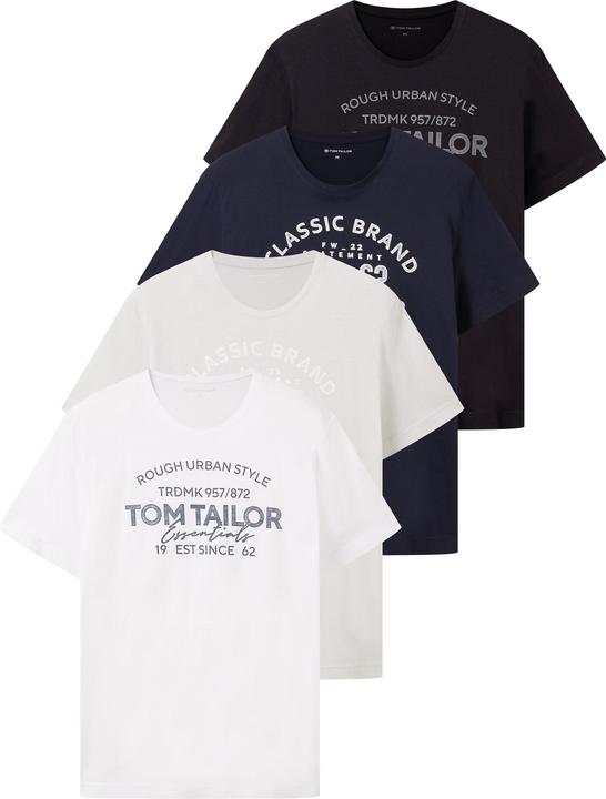 Image du produit Tom Tailor T-Shirt 4er Pack (M)