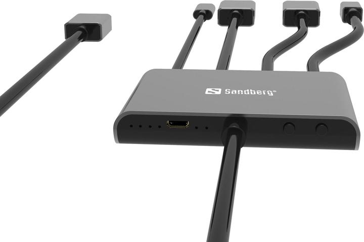 Produktbild Sandberg All-In-1, Adapter, Hub (HDMI, USB Typ-C, 230 cm)