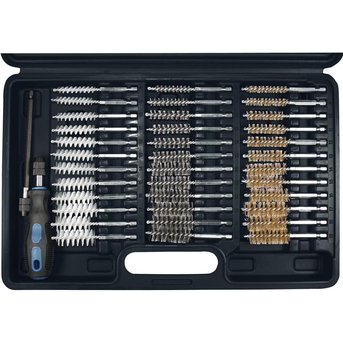 SW-Stahl, Abrasivi, 62330L 36-teiliges Bürstensortiment, (1/4") Antrieb, 8-19 mm Durchmesser